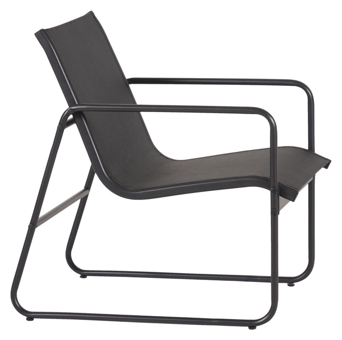 Sofasæt stål sort 4 dele - Envy